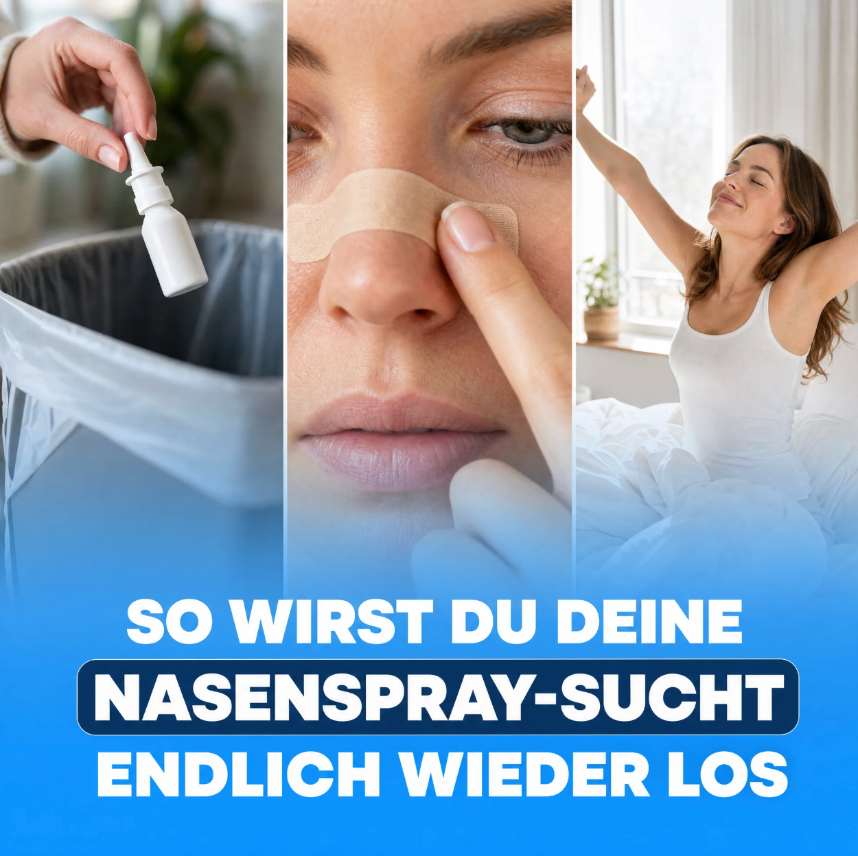 Nasenspray-Abhängigkeit loswerden: Der 14-Tage-Ausschleichplan