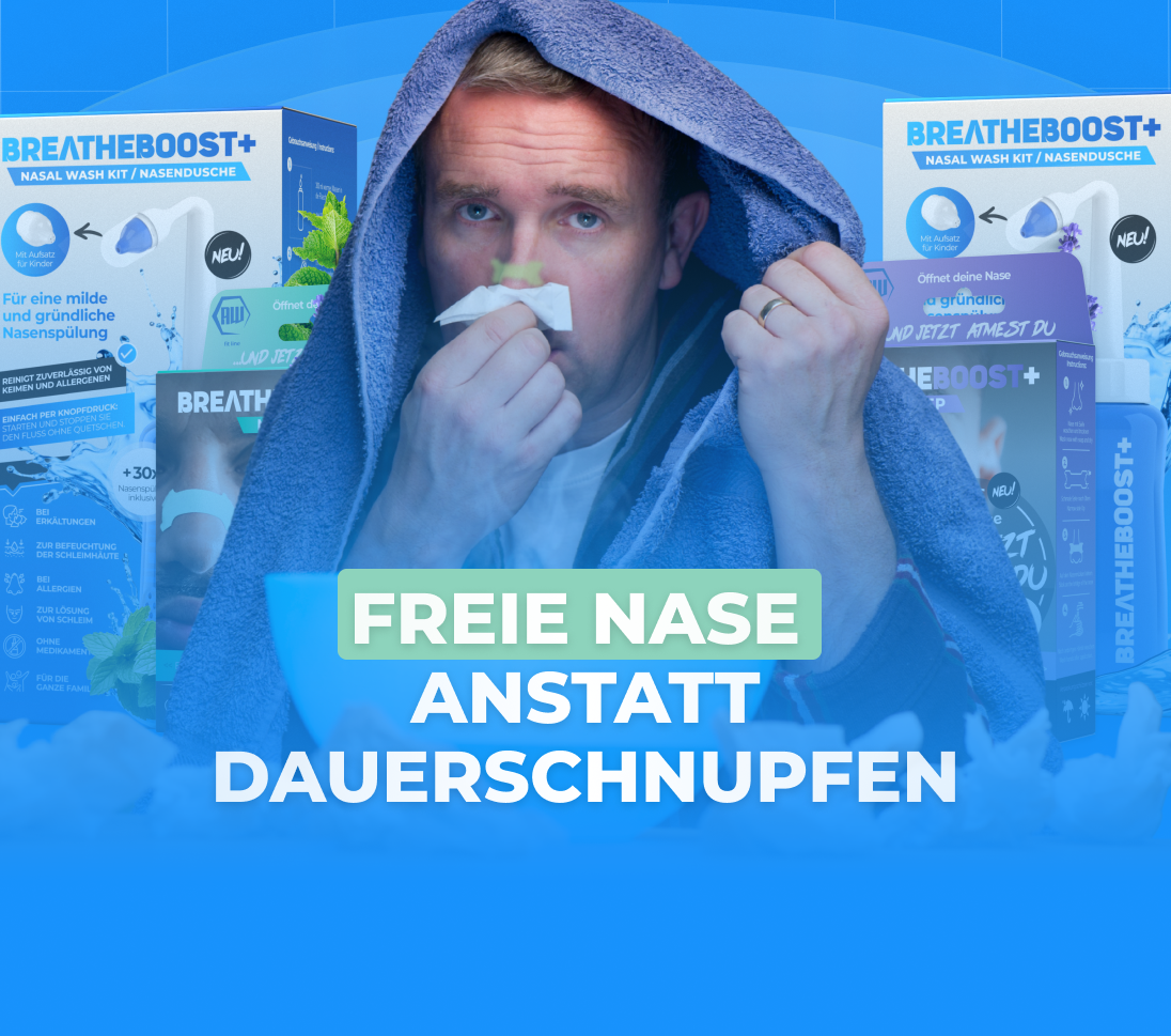 Freie Nase statt Dauerschnupfen: So unterstützen Nasenpflaster dein Immunsystem