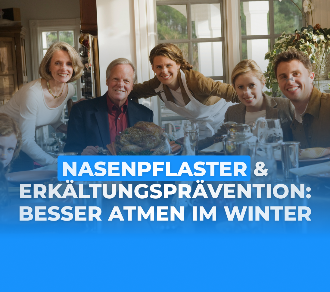Erkältungsprävention: Wie das Nasenpflaster deine Nasenatmung stärkt und warum das im Herbst & Winter zählt