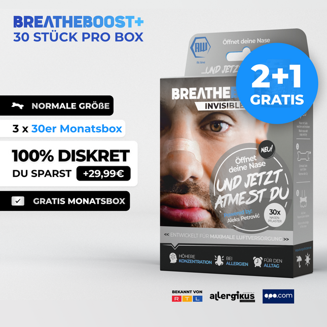 BREATHEBOOST+ INVISIBLE