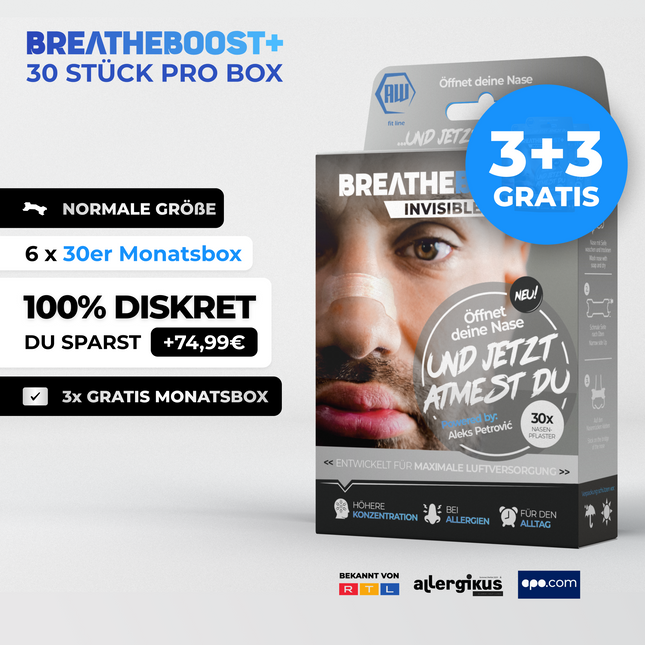 BREATHEBOOST+ INVISIBLE