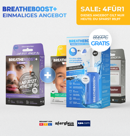 BREATHEBOOST+ 4in1 Bundle