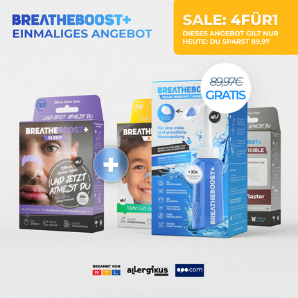 BREATHEBOOST+ 4in1 Bundle