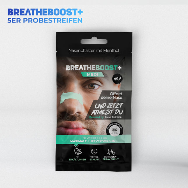 BREATHEBOOST+ MEDI PROBESTREIFEN