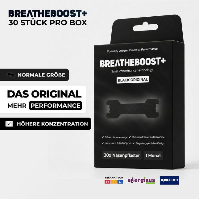 BREATHEBOOST+ BLACK ORIGINAL