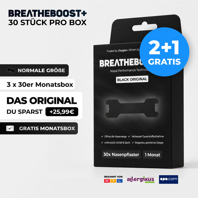 BREATHEBOOST+ BLACK ORIGINAL