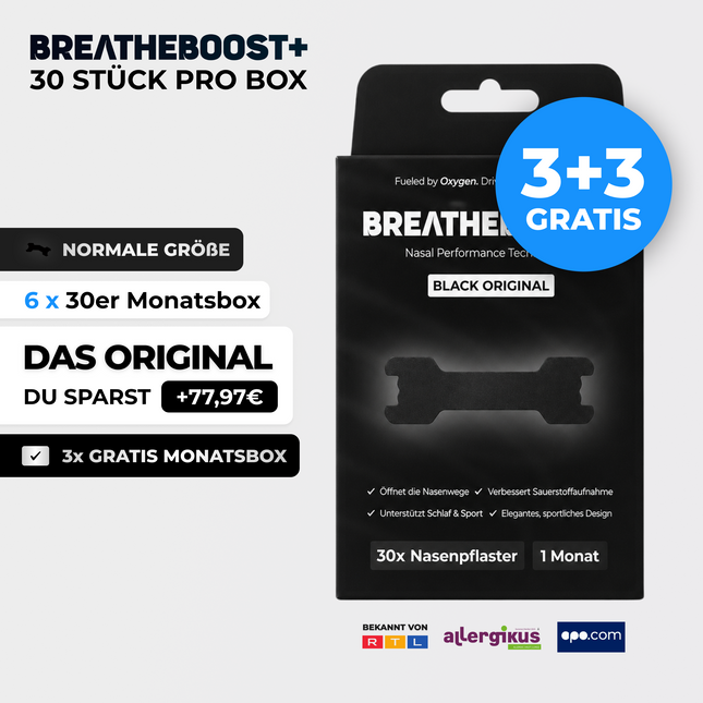 BREATHEBOOST+ BLACK ORIGINAL