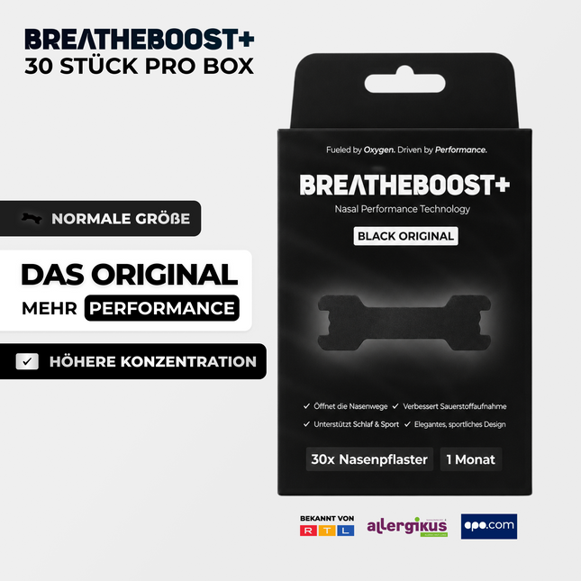 BREATHEBOOST+ BLACK ORIGINAL