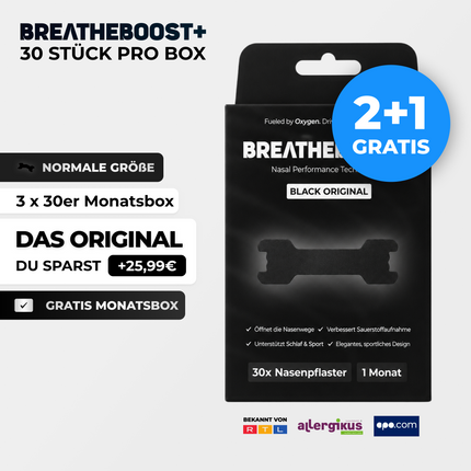 BREATHEBOOST+ BLACK ORIGINAL