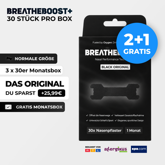 BREATHEBOOST+ BLACK ORIGINAL