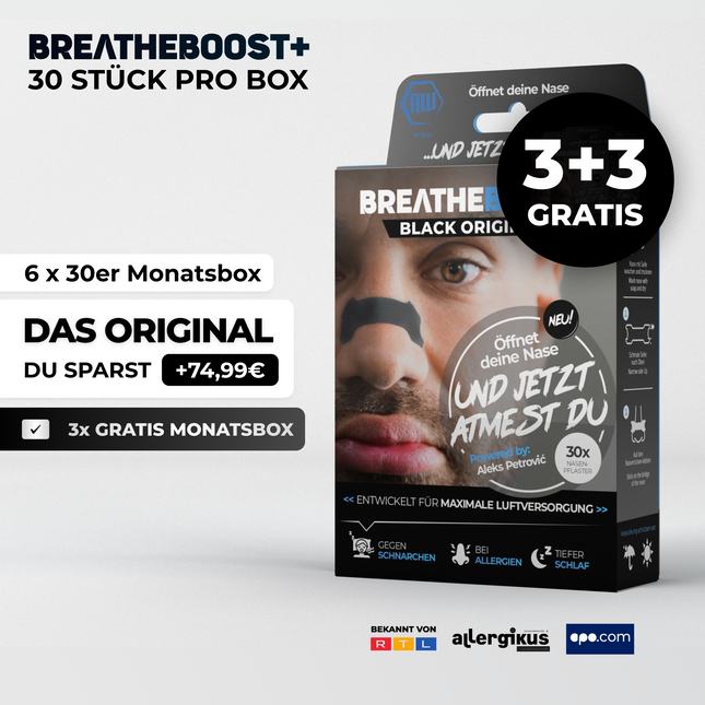 BREATHEBOOST+ BLACK ORIGINAL