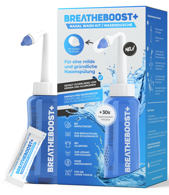 BREATHEBOOST+ Nasendusche