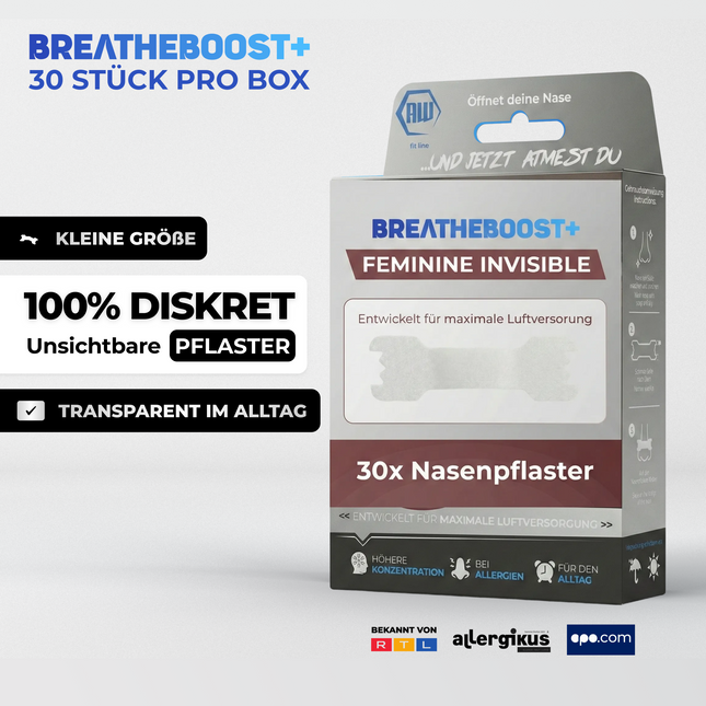 BREATHEBOOST+ INVISIBLE