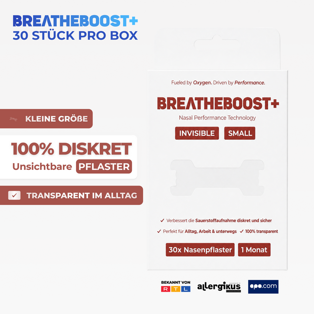 BREATHEBOOST+ INVISIBLE