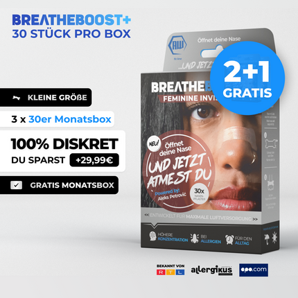 BREATHEBOOST+ INVISIBLE