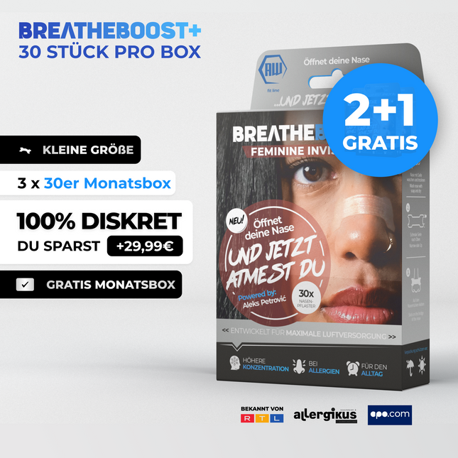 BREATHEBOOST+ INVISIBLE