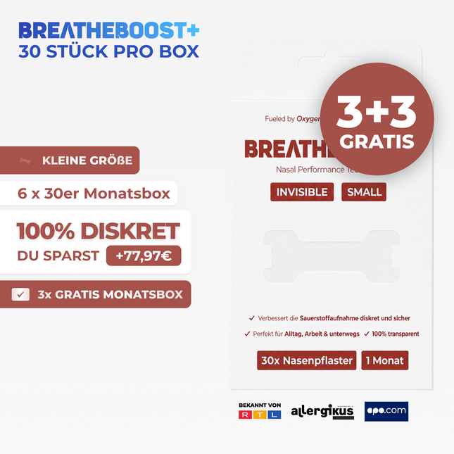 BREATHEBOOST+ INVISIBLE