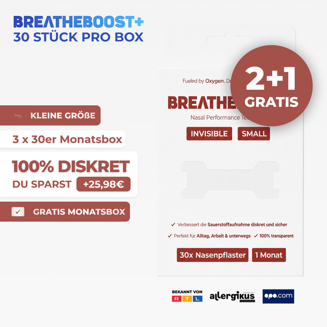 BREATHEBOOST+ INVISIBLE