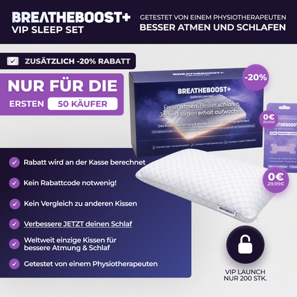 WELTNEUHEIT BREATHEBOOST+ SLEEP SET