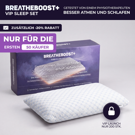 WELTNEUHEIT BREATHEBOOST+ SLEEP SET