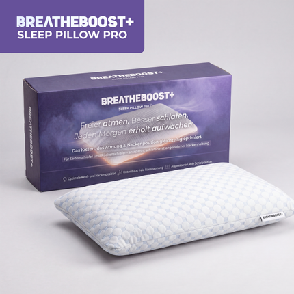 BREATHEBOOST+ SLEEP PILLOW PRO