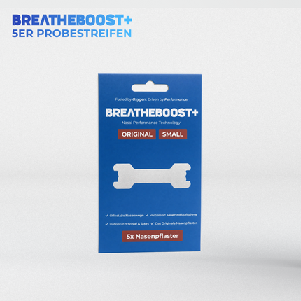 BREATHEBOOST+ FEMININE ORIGINAL (kleine Nase) PROBESTREIFEN