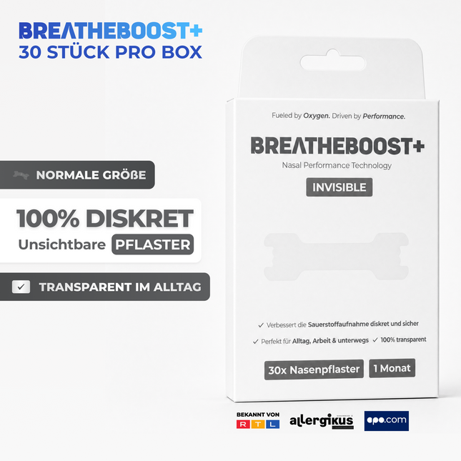BREATHEBOOST+ INVISIBLE