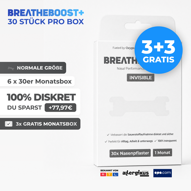 BREATHEBOOST+ INVISIBLE
