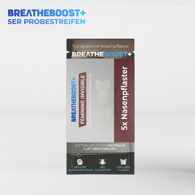 BREATHEBOOST+ FEMININE INVISIBLE PROBESTREIFEN