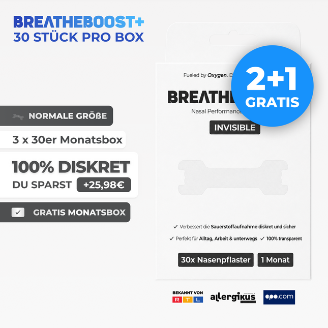 BREATHEBOOST+ INVISIBLE