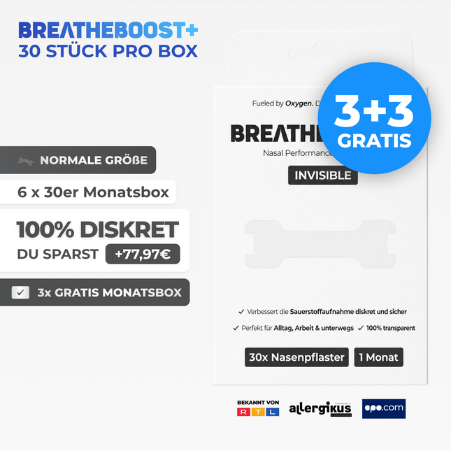 BREATHEBOOST+ INVISIBLE