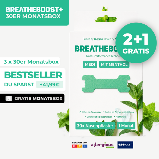 BREATHEBOOST+ MEDI