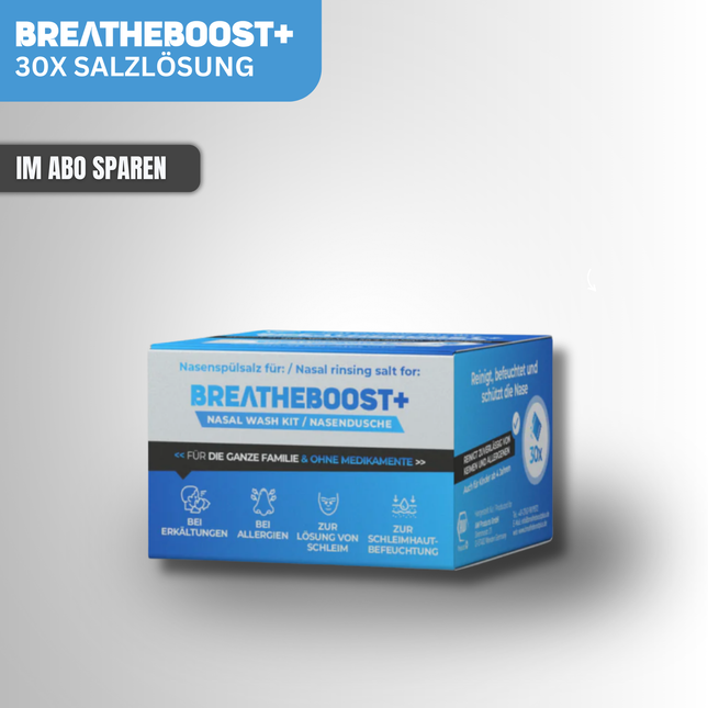 BREATHEBOOST+ Salzlösung