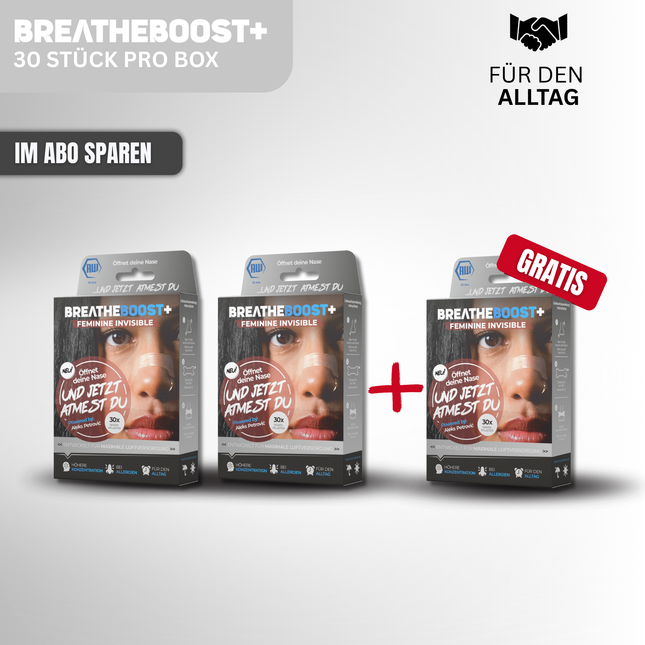 BREATHEBOOST+ INVISIBLE