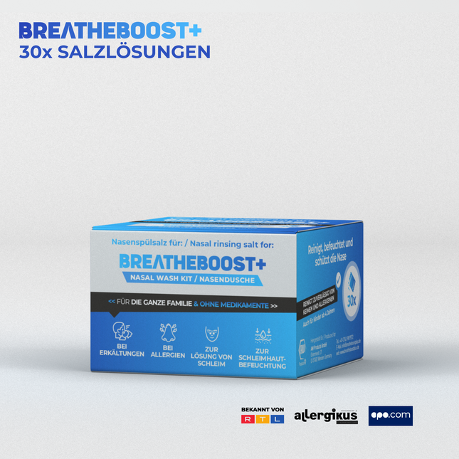 BREATHEBOOST+ Salzlösung