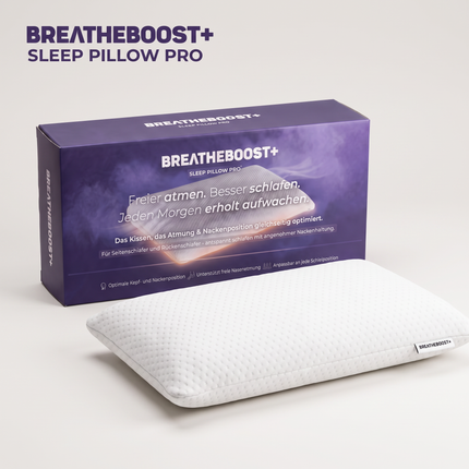 BREATHEBOOST+ SLEEP PILLOW PRO