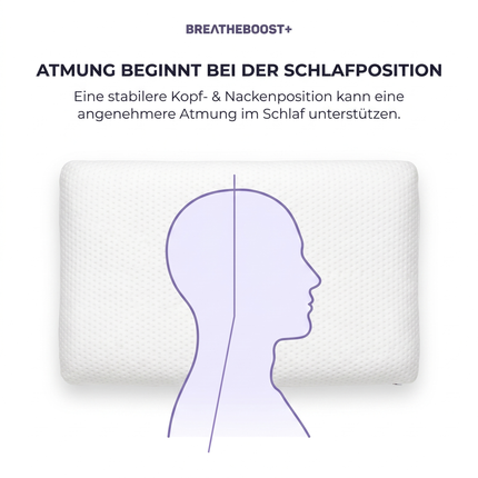 BREATHEBOOST+ SLEEP PILLOW PRO