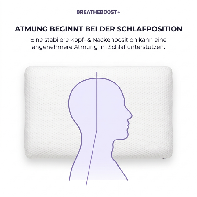 BREATHEBOOST+ SLEEP PILLOW PRO