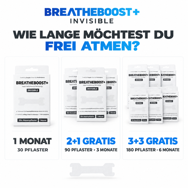 BREATHEBOOST+ INVISIBLE