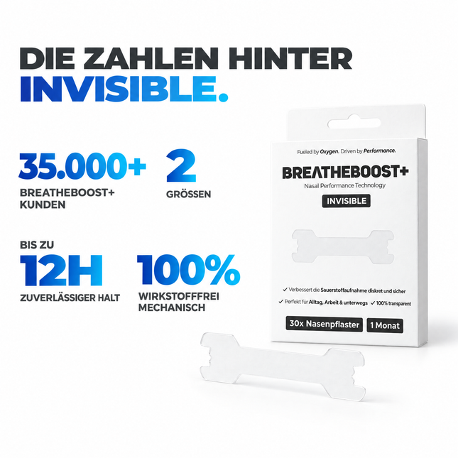 BREATHEBOOST+ INVISIBLE
