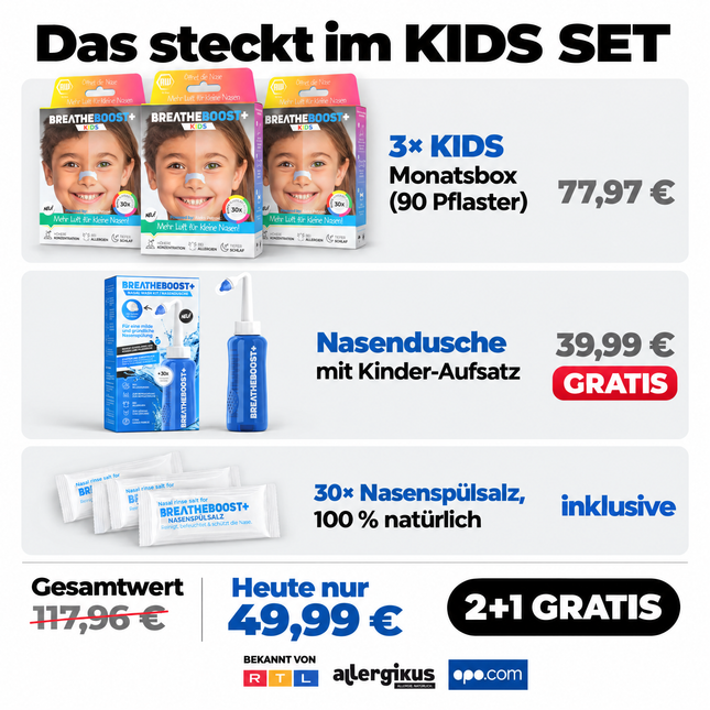 BREATHEBOOST+ KIDS SET
