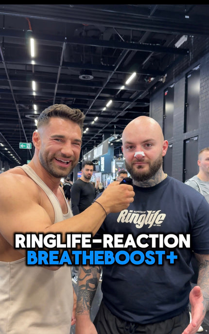 <strong>Ringlife </strong>- Endlich ein Nasenpflaster, das wirklich funktioniert. BREATHEBOOST+ ist ein Game Changer!