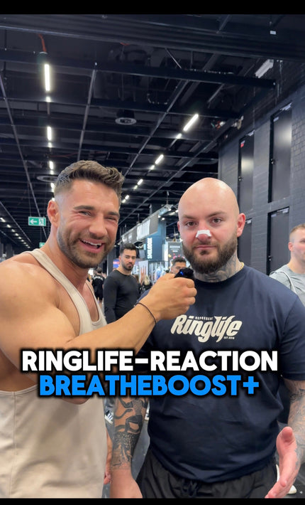 <strong>Ringlife </strong>- Endlich ein Nasenpflaster, das wirklich funktioniert. BREATHEBOOST+ ist ein Game Changer!
